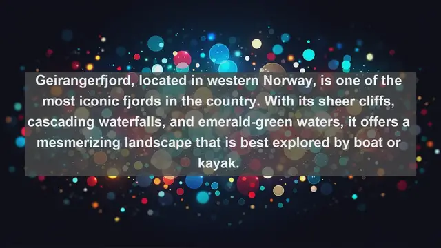 Video thumbnail for Explore Norway's Natural Beauty: Top 10 Must-Visit Landscapes!