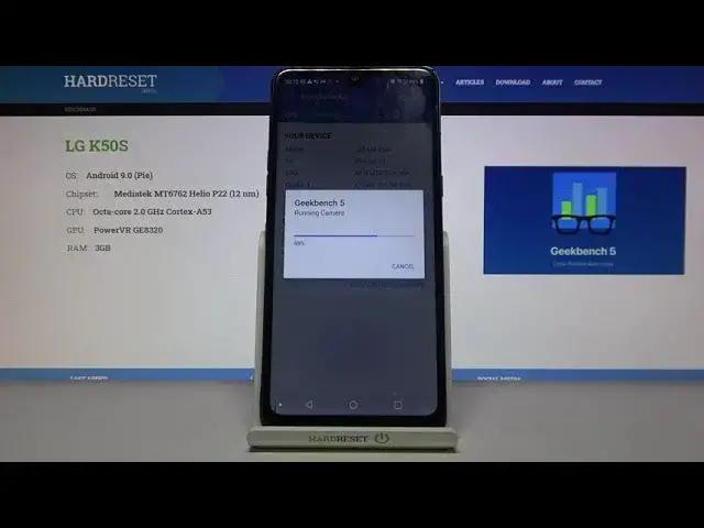 Video thumbnail for Geekbench 5 Benchmark on LG K50s – Benchmark Test