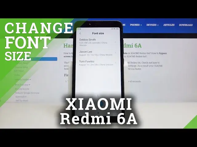 'Video thumbnail for How to Change Font Size in XIAOMI REDMI 6A – Text Size'