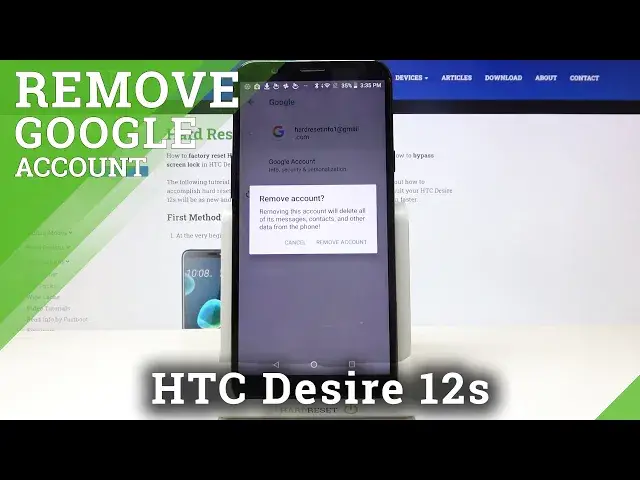 Video thumbnail for How to Add / Remove Google Account in HTC Desire 12s?