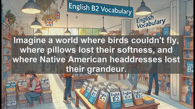 Video thumbnail for 1500 Must Know CEFR B2 Vocabulary - The Versatile Word 'Feather': From Birds to Idioms