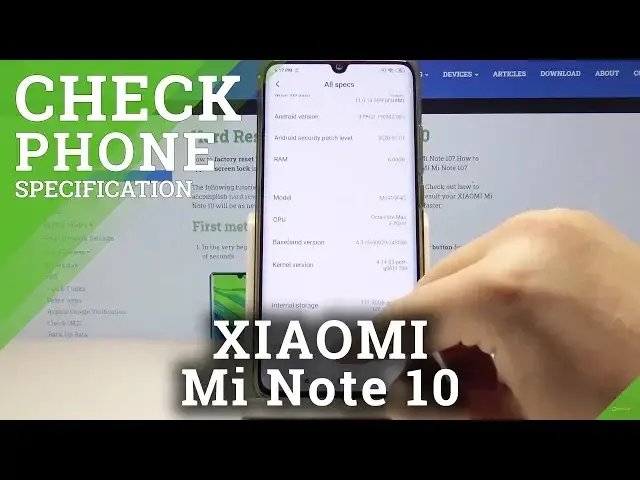'Video thumbnail for How to Check Phone Specification XIAOMI Mi Note 10 – Find Phone Information'