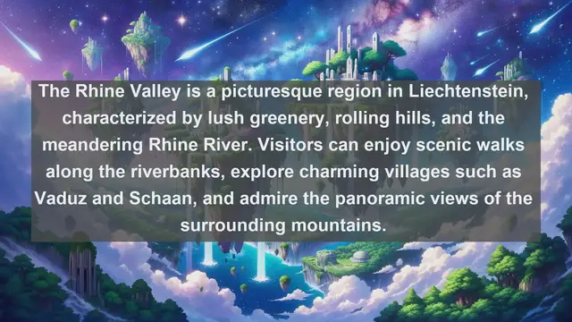 Video thumbnail for Discover Liechtenstein's Natural Splendor: Top 10 Must-See Landscapes