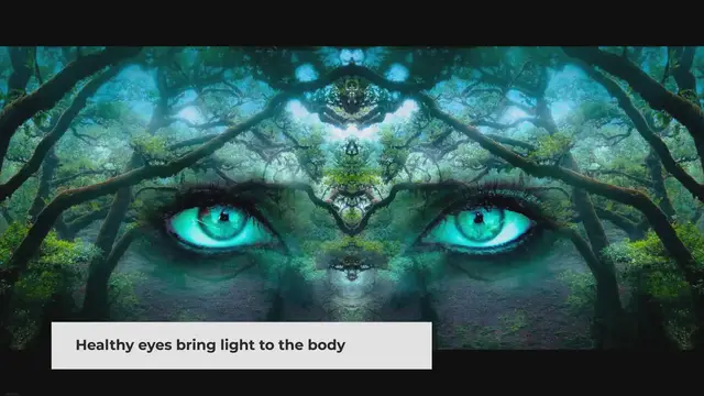 'Video thumbnail for The Gospel of Matthew - The Sound Eye | Matthew Chapter 6 : 22 - 23'