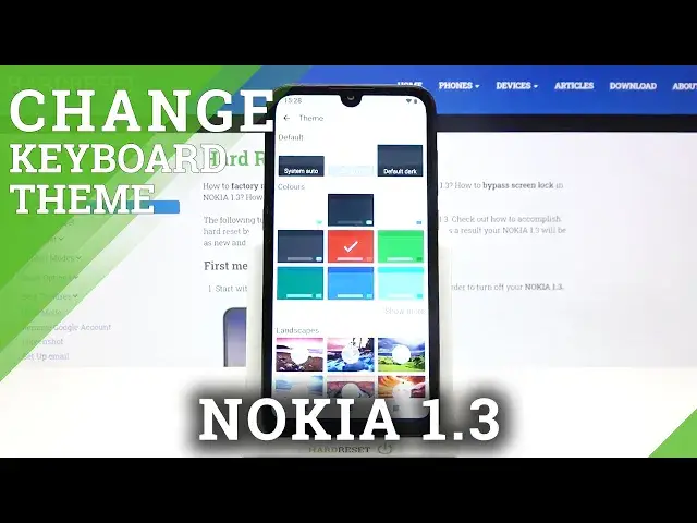 'Video thumbnail for How to Customize Keyboard Theme in NOKIA 1.3 – Custom Keyboard Theme'