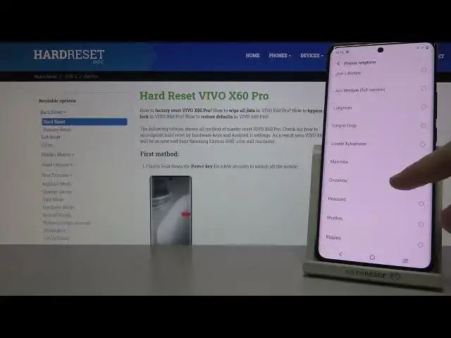 Video thumbnail for How to Change Ringtone in VIVO X60 Pro – List of Ringtone