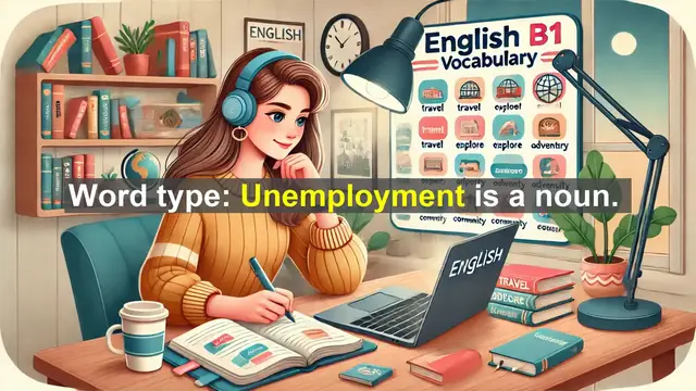 Video thumbnail for 2500 Must Know CEFR B1 Vocabulary - Understanding Unemployment: Key Vocabulary for Economic Discussions