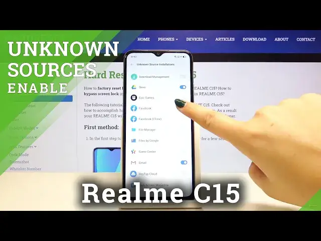 'Video thumbnail for How to Allow Unknown Sources in REALME C15 – Find Allow Unknown Apps Options'