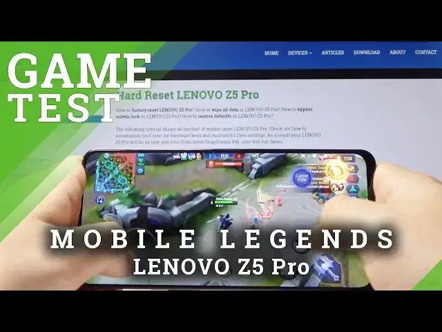 Video thumbnail for LENOVO Z5 Pro Mobile Legends - FPS Checkup / GamePlay / Settings