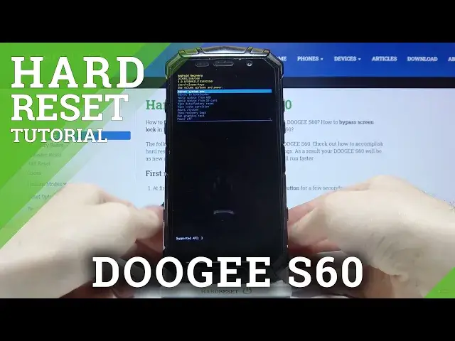 Video thumbnail for How to Hard Reset DOOGEE S60 – Wipe Data by Recovery Mode / Bypass Screen Lock