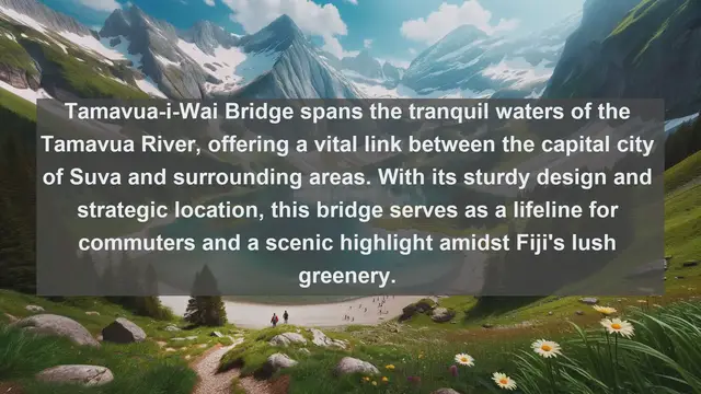 Video thumbnail for Bridging Cultures: Explore Fiji's Top 10 Famous Bridges Across Islands