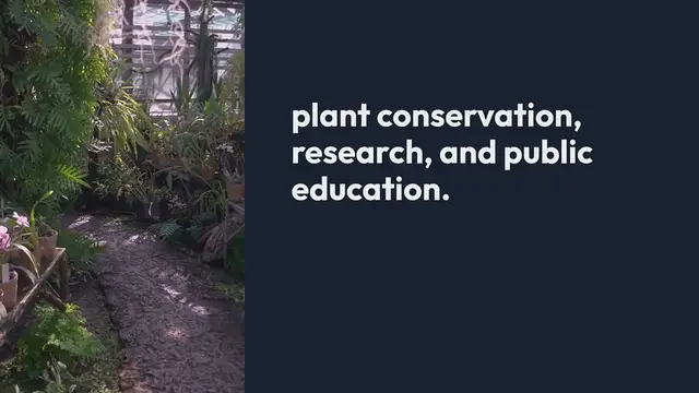 Video thumbnail for Greenhouses In Botanical Gardens