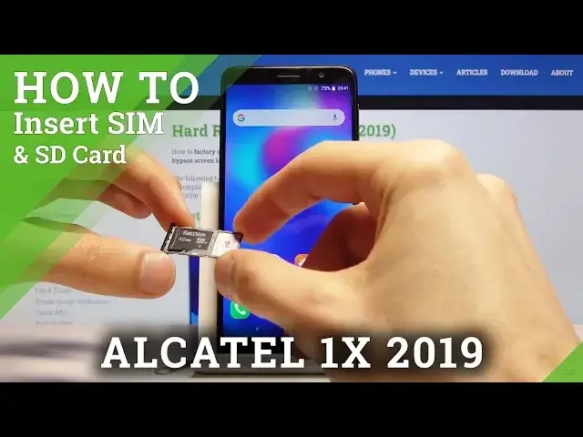 Video thumbnail for How to Insert SIM & SD in ALCATEL 1X 2019 – Nano SIM & Memory Card Slot