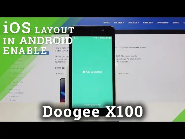 'Video thumbnail for How to Apply iOS Launcher in Doogee X100 – Set Up Apple Layout'