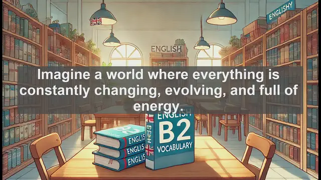 Video thumbnail for 1500 Must Know CEFR B2 Vocabulary - Dynamic: The Power of Change and Energy