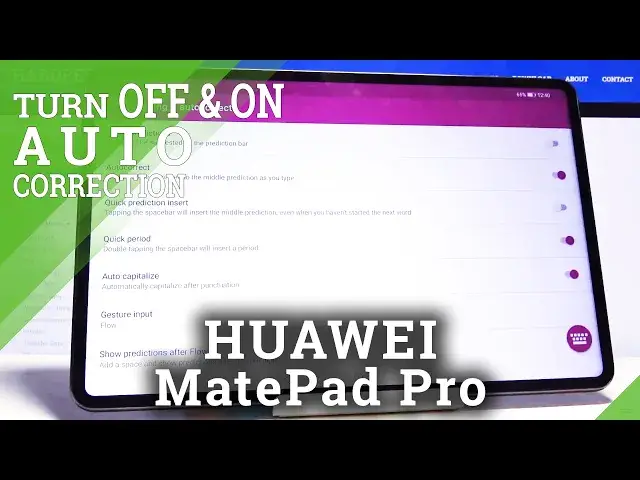 Video thumbnail for How to Activate SwiftKey Autocorrection in HUAWEI MatePad Pro – Predict Words