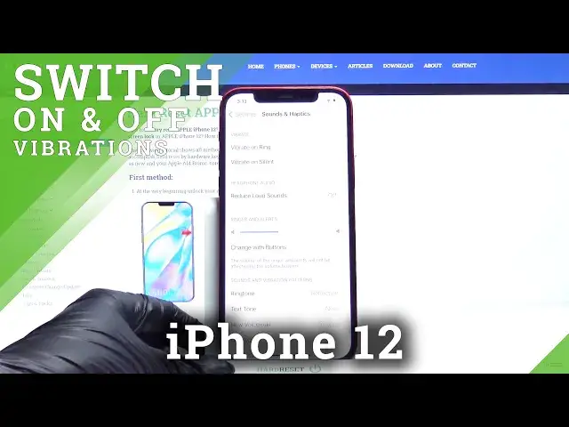 'Video thumbnail for How to Change Vibration Style in APPLE iPhone 12 – Open Vibration Settings'