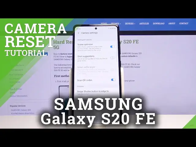 'Video thumbnail for Reset Camera Settings in SAMSUNG Galaxy S20 FE 5G'