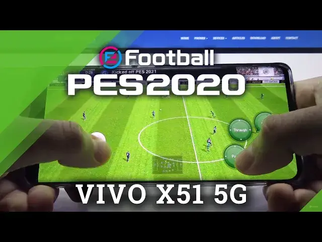 Video thumbnail for PES Mobile Gameplay on Vivo X51 5G – Pro Evolution Soccer Game Test