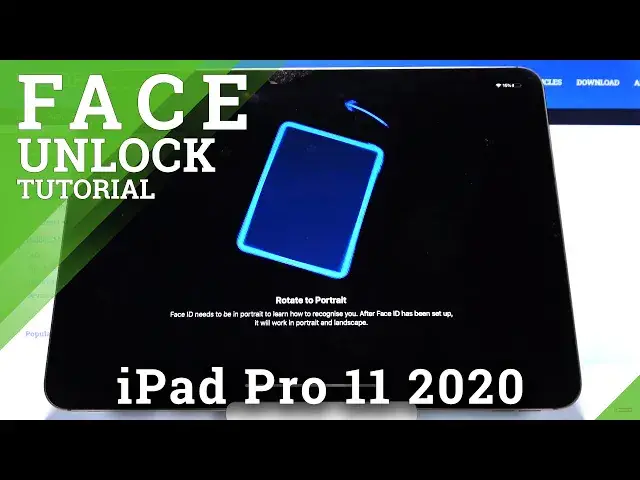 'Video thumbnail for How to Set Up Face Lock in iPad Pro 11 2020 – Face Recognition'