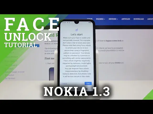 'Video thumbnail for How to Set Up Face Unlock on NOKIA 1.3 – Add Face to NOKIA 1.3'