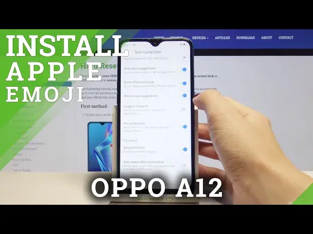 'Video thumbnail for How to Activate Emoji Suggestions in OPPO A12 – Emoji Predictions'