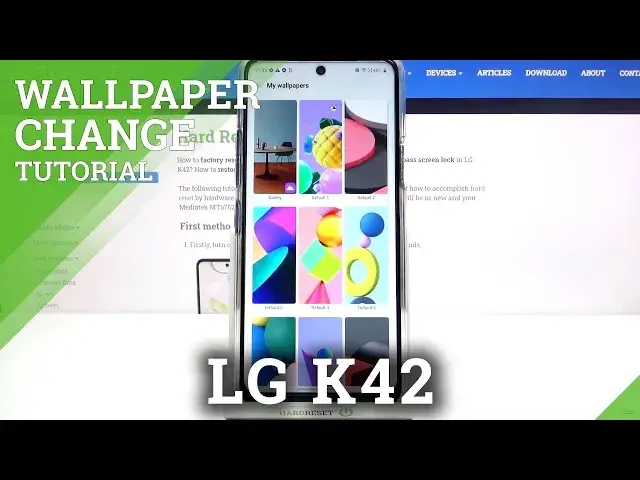 Video thumbnail for How to Update Display Look in LG K42 - Change Wallpaper