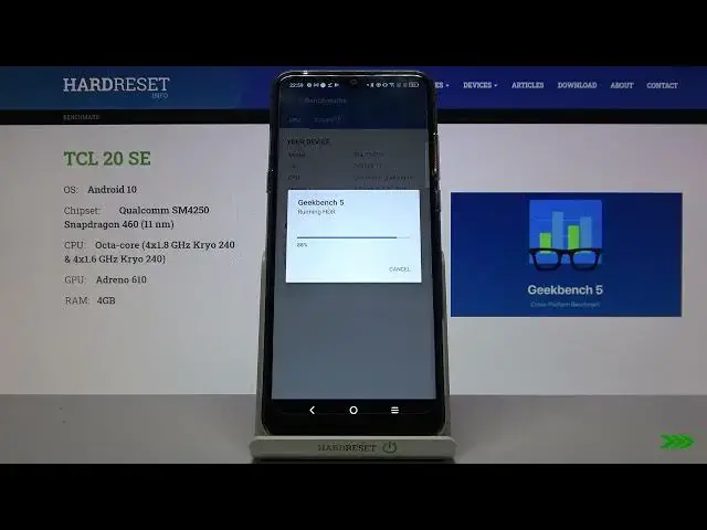 Video thumbnail for Benchmark Geekbench TCL 20 SE – Checkup Performance