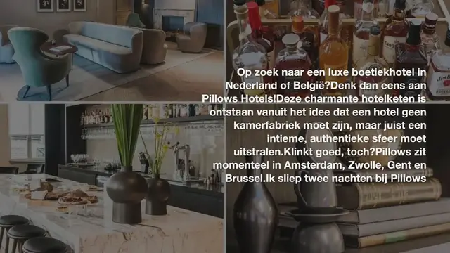 Video thumbnail for PILLOWS HOTEL BRUSSEL: ELEGANT OVERNACHTEN IN BELGIË