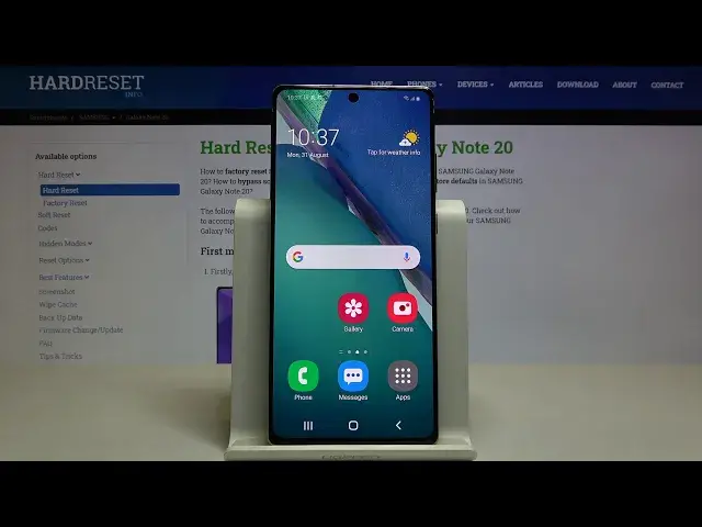 'Video thumbnail for How to Turn Off And Turn On Easy Mode in SAMSUNG Galaxy Note 20 – Simple Mode'