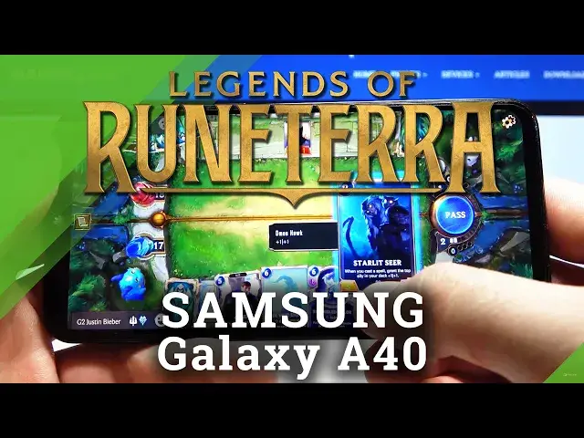 'Video thumbnail for Test Legends of Runeterra on SAMSUNG Galaxy A40 – Performance Checkup'
