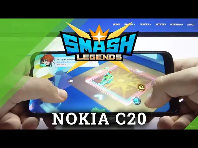 Video thumbnail for Nokia C20 Smash Legends Game Test