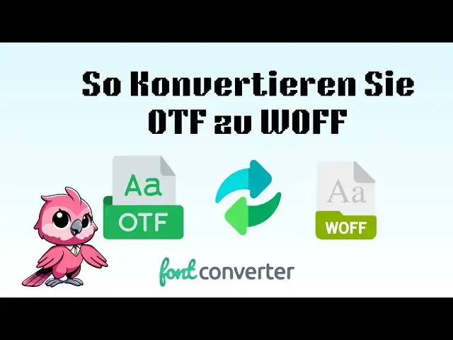 Video thumbnail for So Konvertieren Sie OTF zu WOFF (Einfache Anleitung)