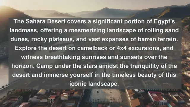 Video thumbnail for Explore Egypt's Natural Marvels: Top 10 Must-See Landscapes