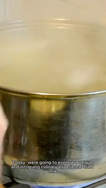 'Video thumbnail for fried milk recipe'