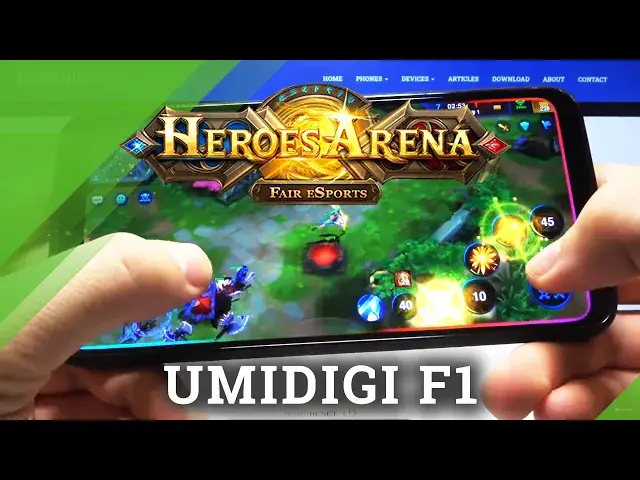 Video thumbnail for Heroes Arena on UMIDIGI F1 – Test of Gaming Abilities