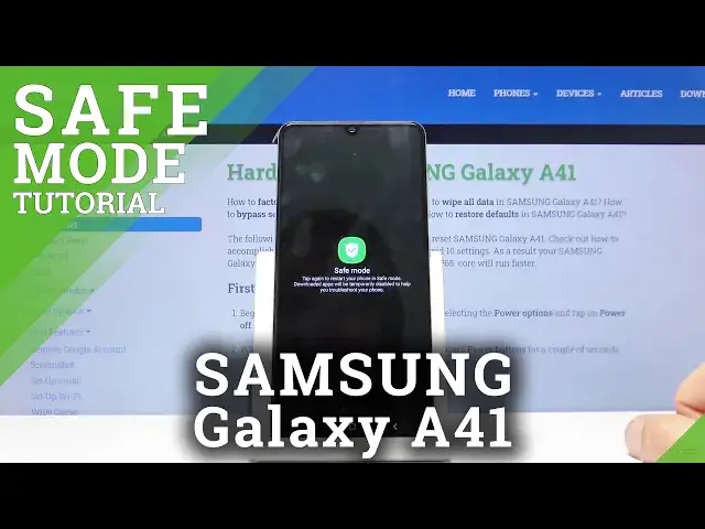 'Video thumbnail for How to Boot into Safe Mode in SAMSUNG Galaxy A41 – Disable Third-party Apps'