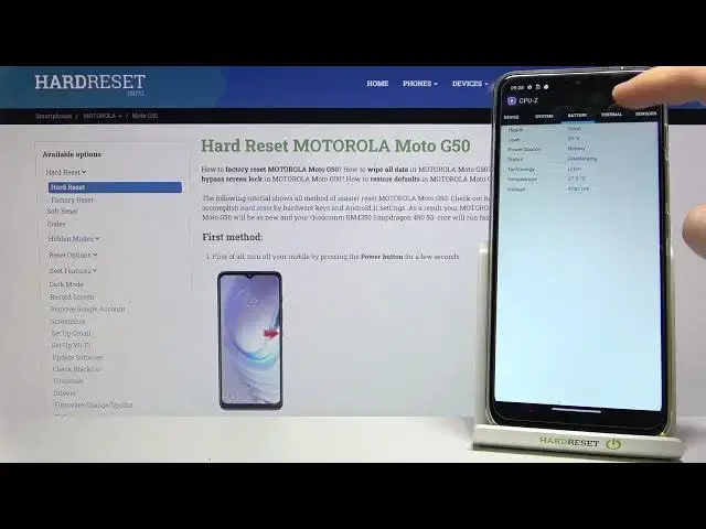 Video thumbnail for CPUZ Pro Benchmark on Motorola Moto G50 – Check Specification