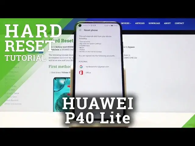 'Video thumbnail for Factory Data Reset Huawei P40 Lite – Remove Data / Restore Defaults'