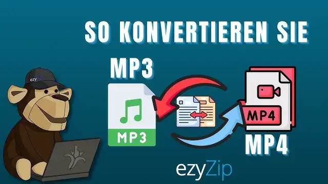 'Video thumbnail for MP3 Online in MP4 Konvertieren (Einfache Anleitung)'
