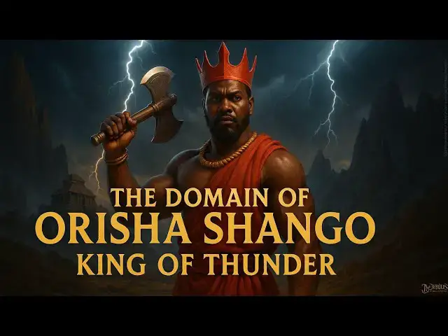Video thumbnail for SHANGO: The Thunderous King of Ancient African Myths! #divinepower #fyp #history #MythologyMagic
