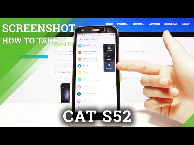 'Video thumbnail for How to Capture Screen in CAT S52 – Take Screenshot'