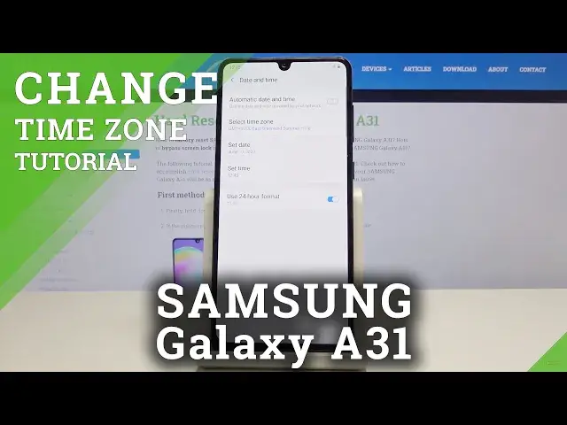 Video thumbnail for How to Change Date And Time in SAMSUNG Galaxy A31 – Date & Time Settings