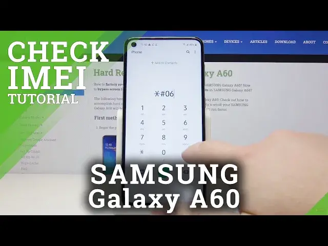 'Video thumbnail for How to Locate IMEI Number in SAMSUNG Galaxy A60 – IMEI & Serial Number'