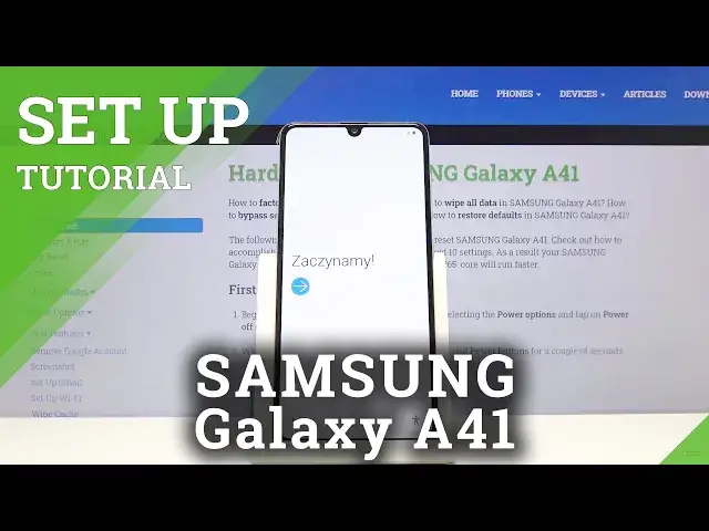 Video thumbnail for Set Up Process in SAMSUNG Galaxy A41 – Configuration & Activation