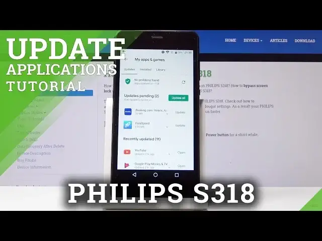 Video thumbnail for How to Update Apps in PHILIPS S318 - Download Newest App Version
