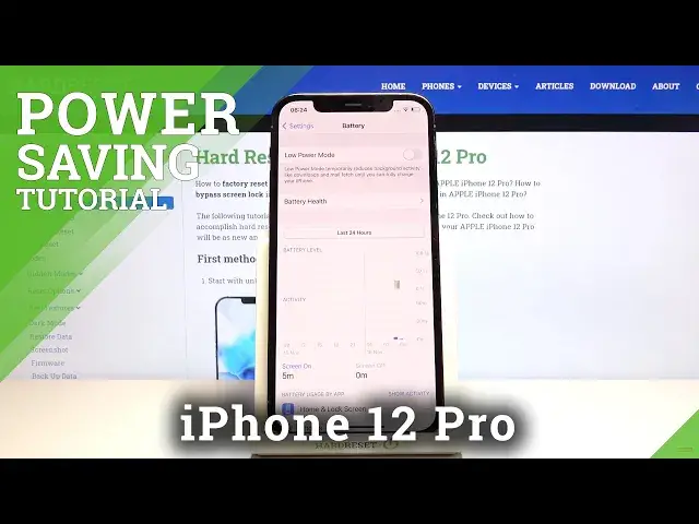 'Video thumbnail for How to Activate Low Power Solution on iPhone 12 Pro – Battery Saver'