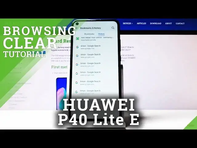 'Video thumbnail for How to Clear History of Visited Web Pages on HUAWEI P40 Lite E – Delete Browser History'