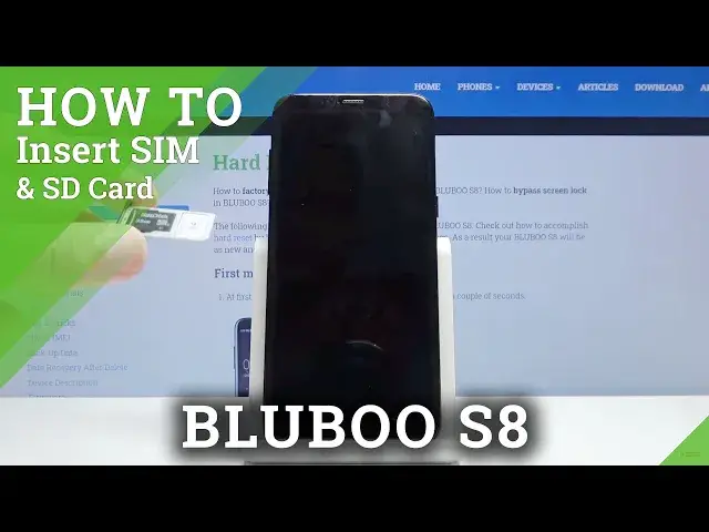 Video thumbnail for How to Insert SIM & SD Cards into Bluboo S8 – Find Card Slot / Card Input