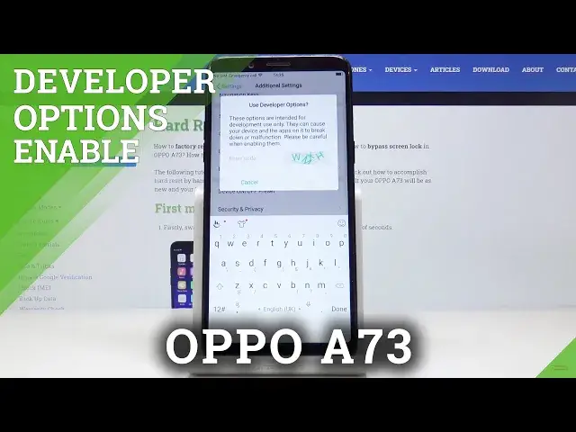 Video thumbnail for How to Enable Developer Options on OPPO A73 – Discover Secret Android Menu